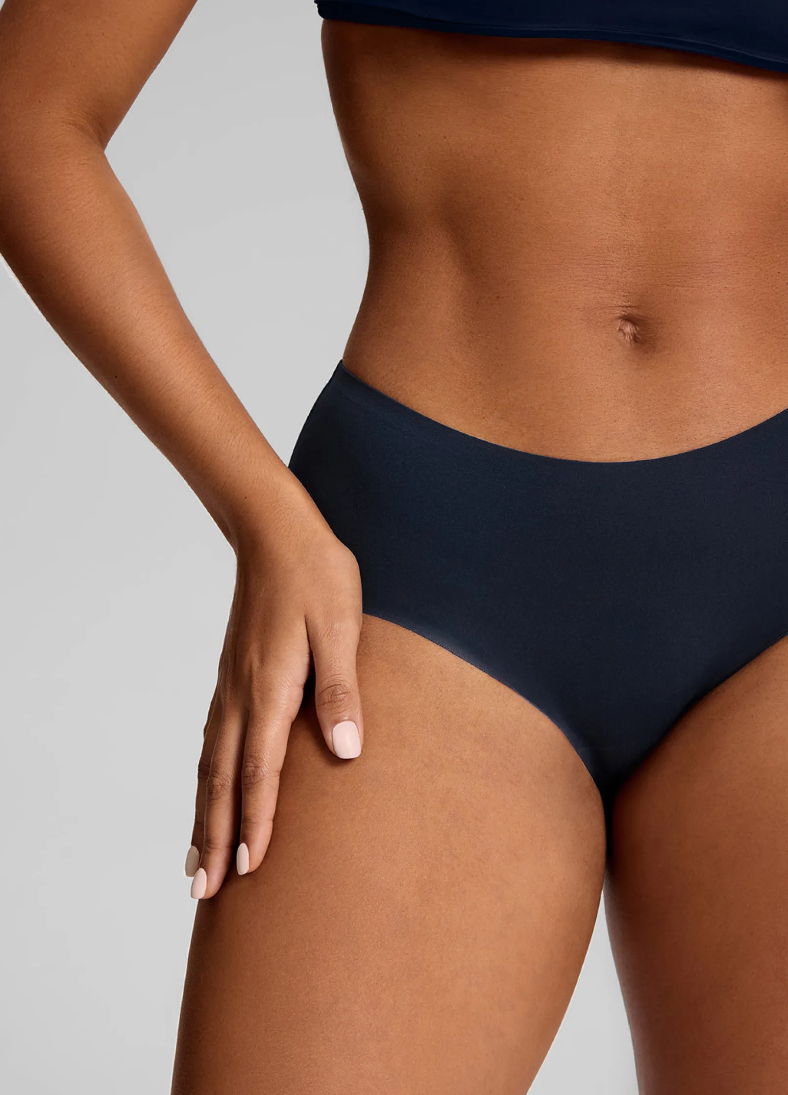 Nahtlose Mid-Rise Boyshort 3er-Pack