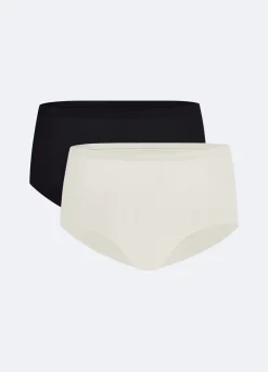 Nahtlose Mid-Rise Boyshort im 2er-Pack