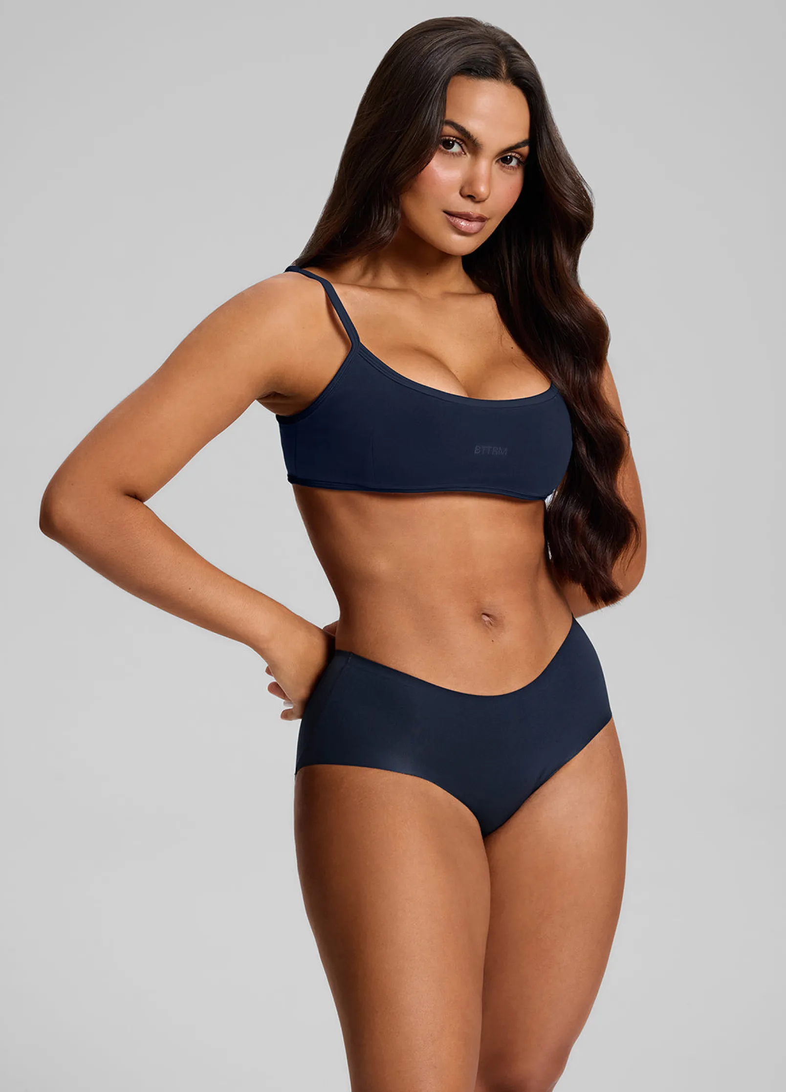 Nahtlose Mid-Rise Boyshort im 2er-Pack