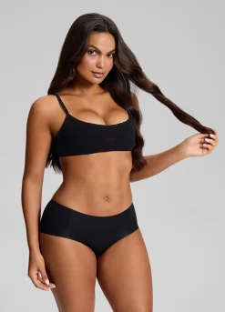 Nahtlose Mid-Rise-Boyshorts