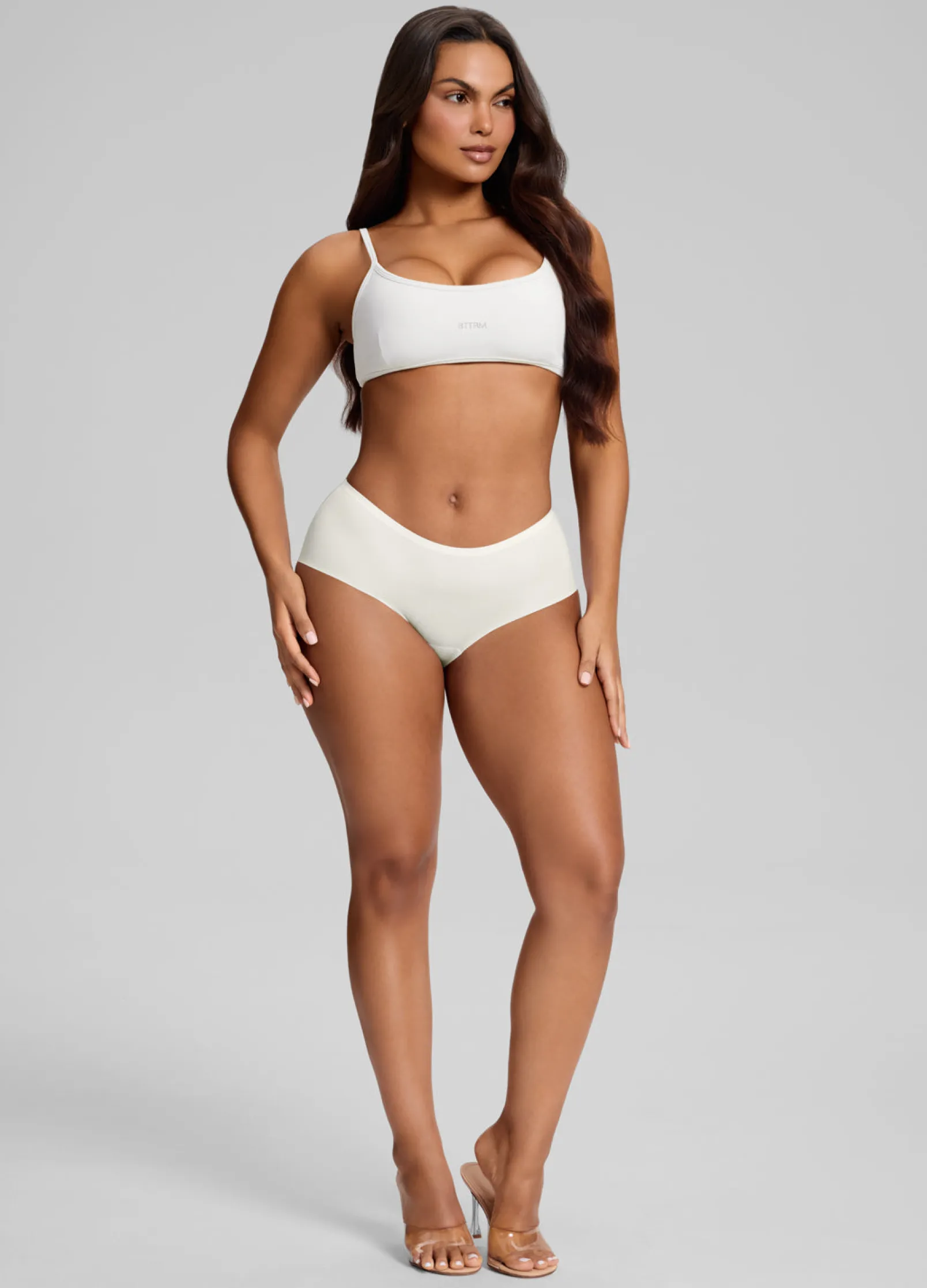 Nahtlose Mid-Rise-Boyshorts