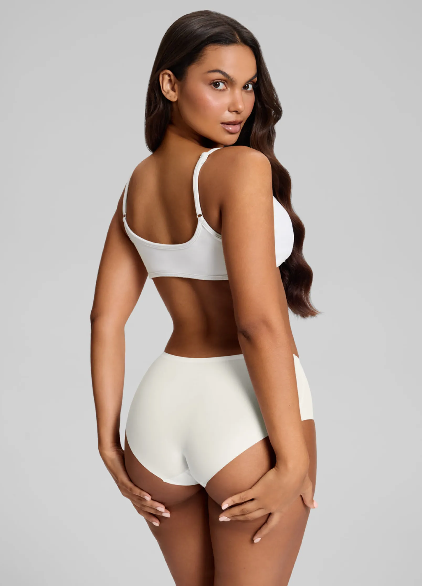 Nahtlose Mid-Rise-Boyshorts