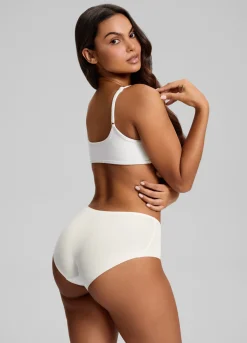 Nahtlose Mid-Rise-Boyshorts