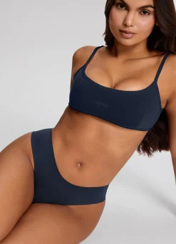 Nahtloser Bikini mit mittlerer Leibhöhe, 3er-Pack