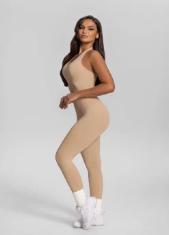 Nahtloser Halter-Shapewear-Overall