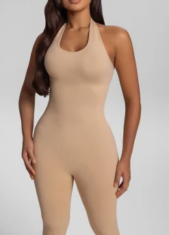 Nahtloser Halter-Shapewear-Overall
