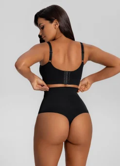 Nahtloser hoch taillierter Shapewear-String
