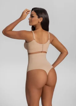 Nahtloser hoch taillierter Shapewear-String