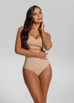 Nahtloser hoch taillierter Shapewear-String