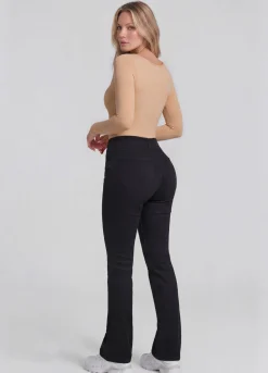 Nahtloser langärmeliger Shapewear-Body