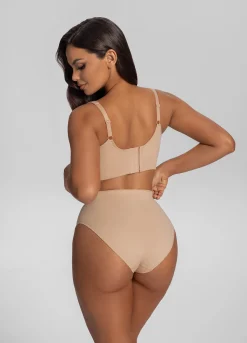Nahtlose Shapewear-Slips mit mittlerer Leibhöhe