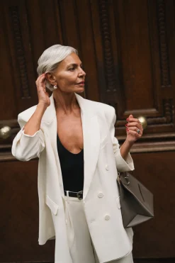 Oversize-Blazer mit Doppelreihe