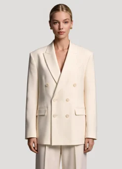 Oversize-Blazer mit Doppelreihe