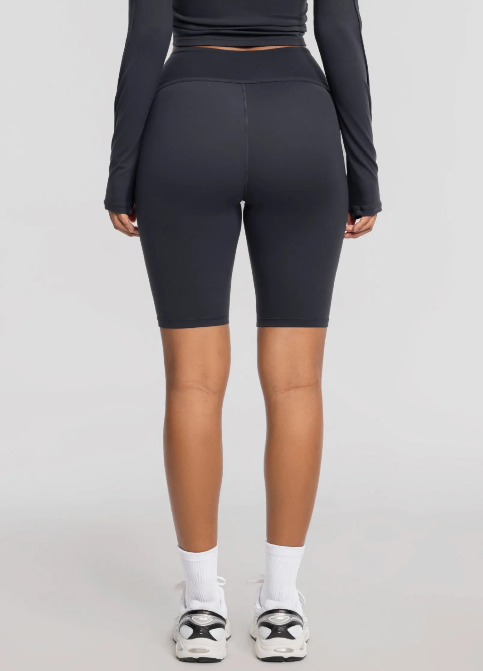 Performance-Biker-Shorts mit hohem Bund