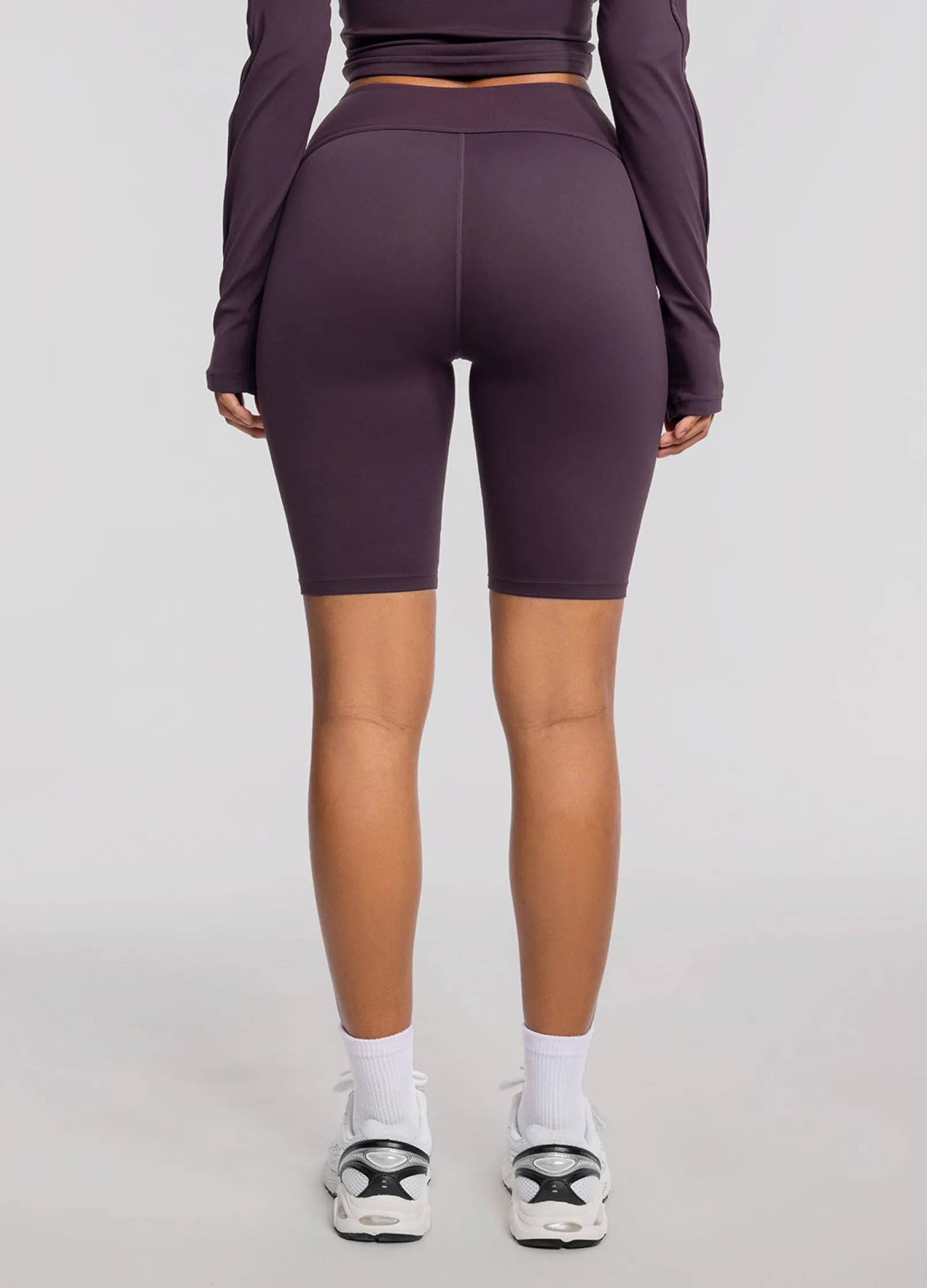 Performance-Biker-Shorts mit hohem Bund