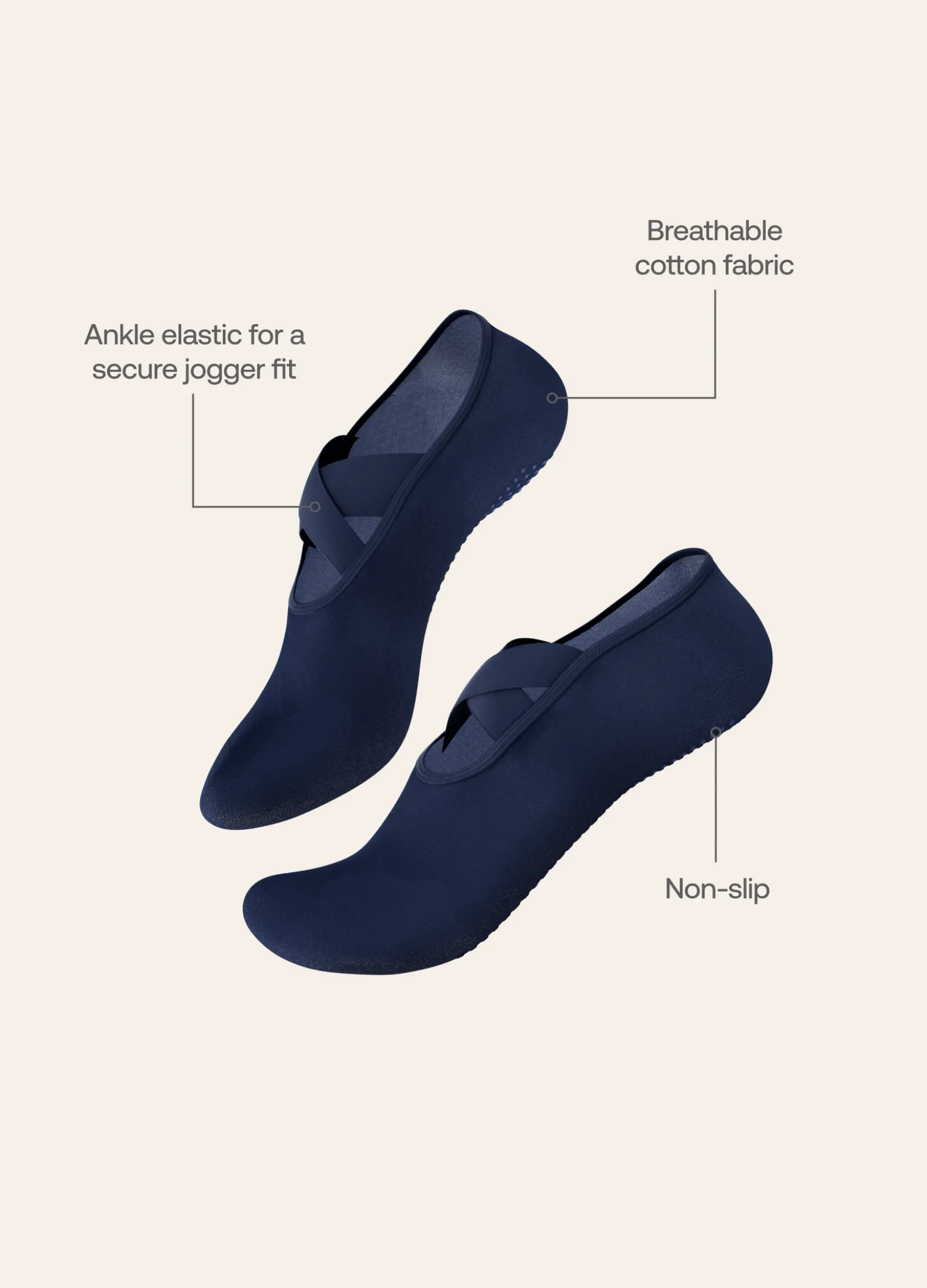 Pilates Grip Socks