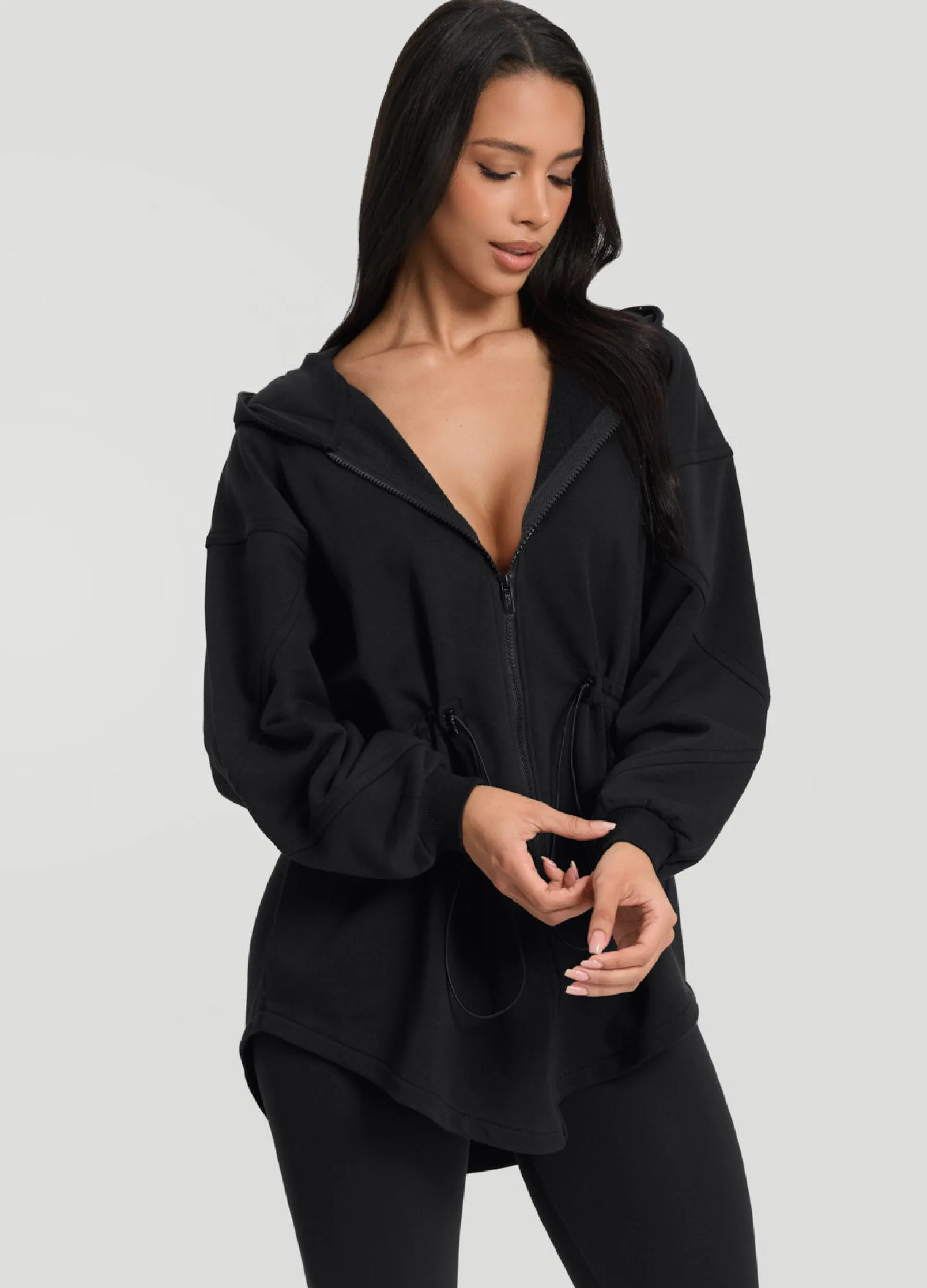 Pilates Princess Hoodie mit Kordelzug