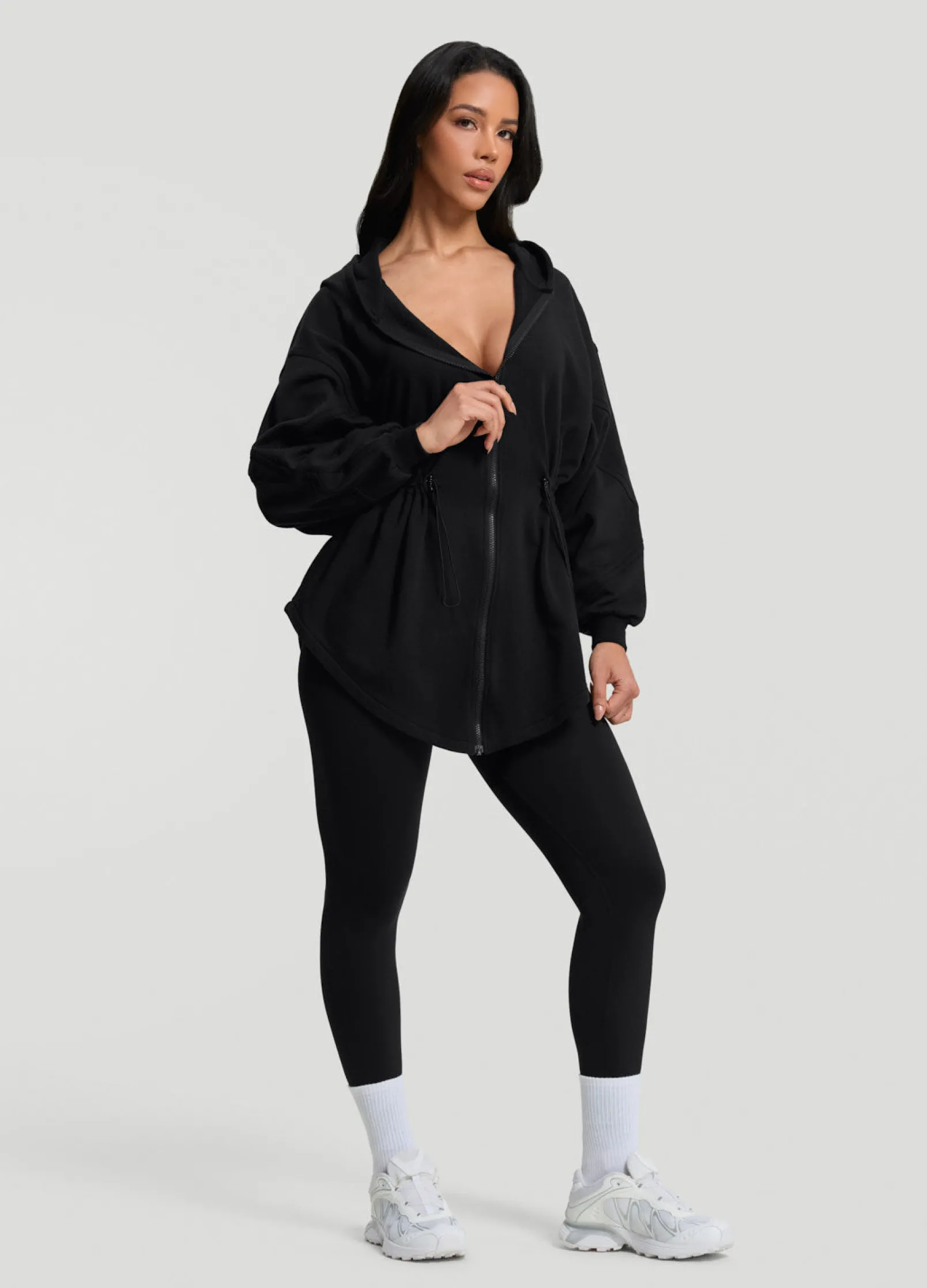 Pilates Princess Hoodie mit Kordelzug
