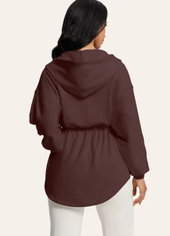 Pilates Princess Hoodie mit Kordelzug