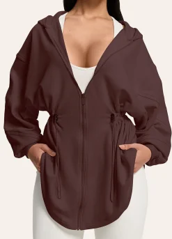 Pilates Princess Hoodie mit Kordelzug