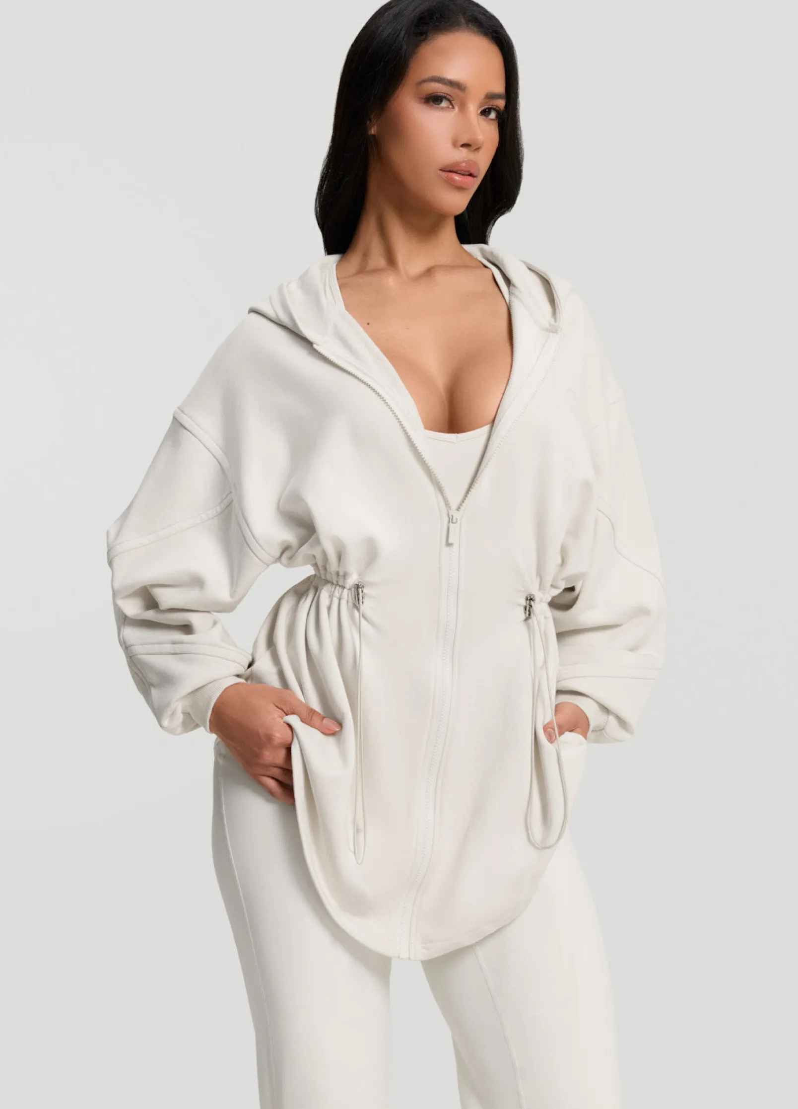Pilates Princess Hoodie mit Kordelzug