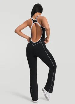 Pilates Princess Jumpsuit mit offenem Rücken
