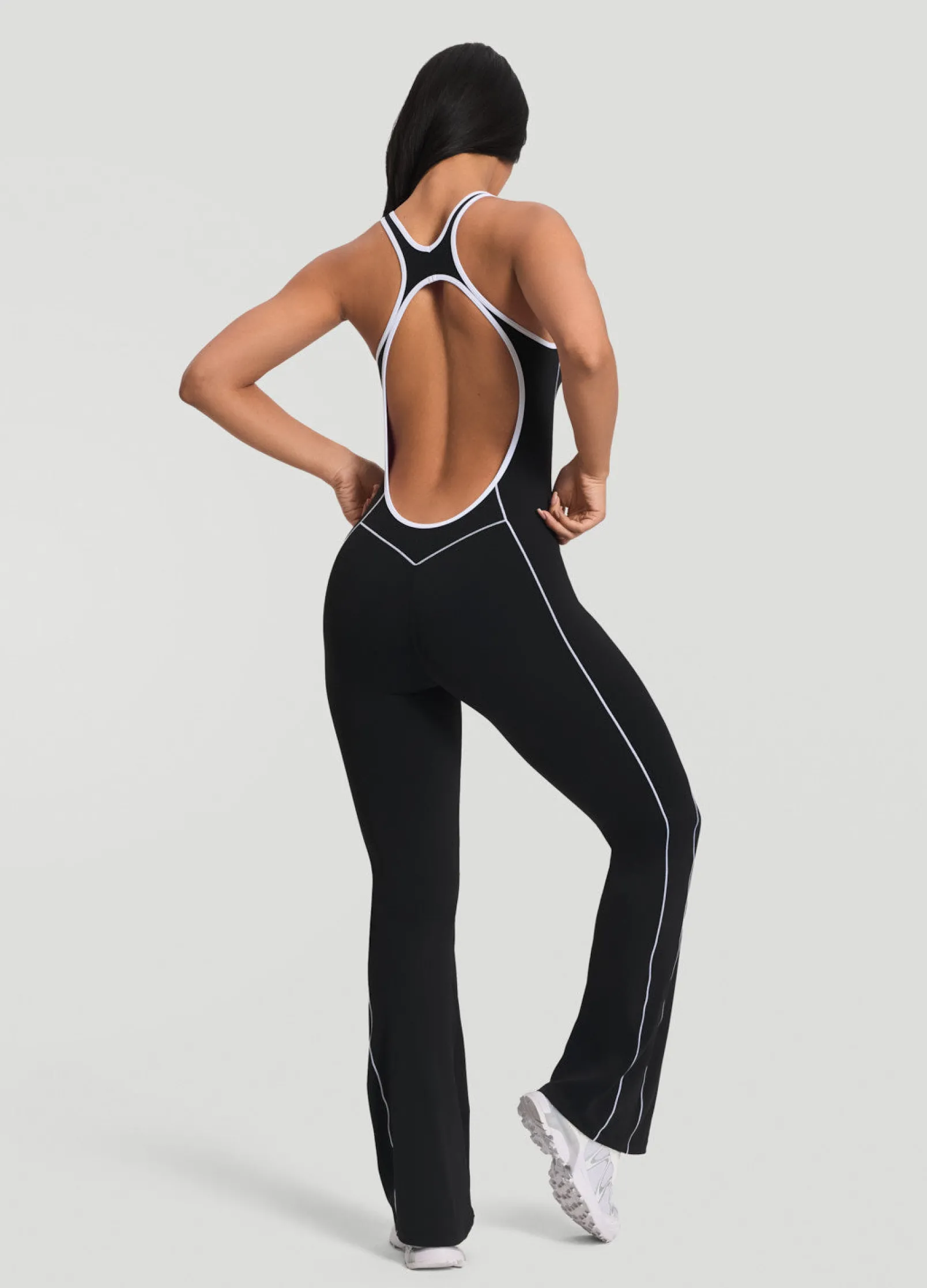 Pilates Princess Jumpsuit mit offenem Rücken