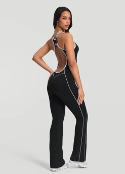 Pilates Princess Jumpsuit mit offenem Rücken