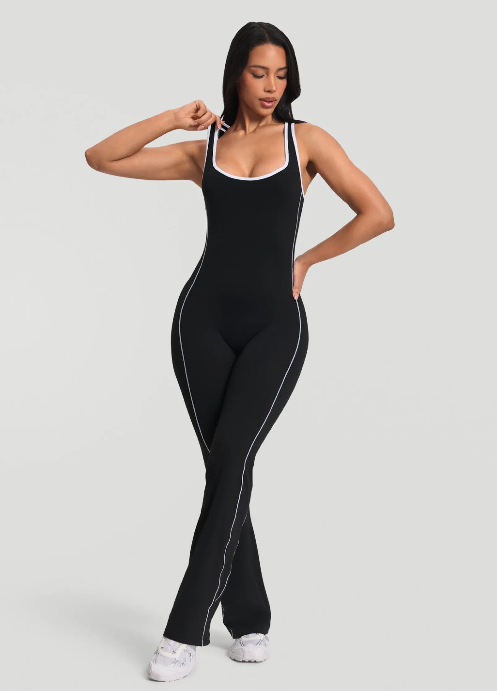 Pilates Princess Jumpsuit mit offenem Rücken