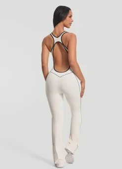 Pilates Princess Jumpsuit mit offenem Rücken
