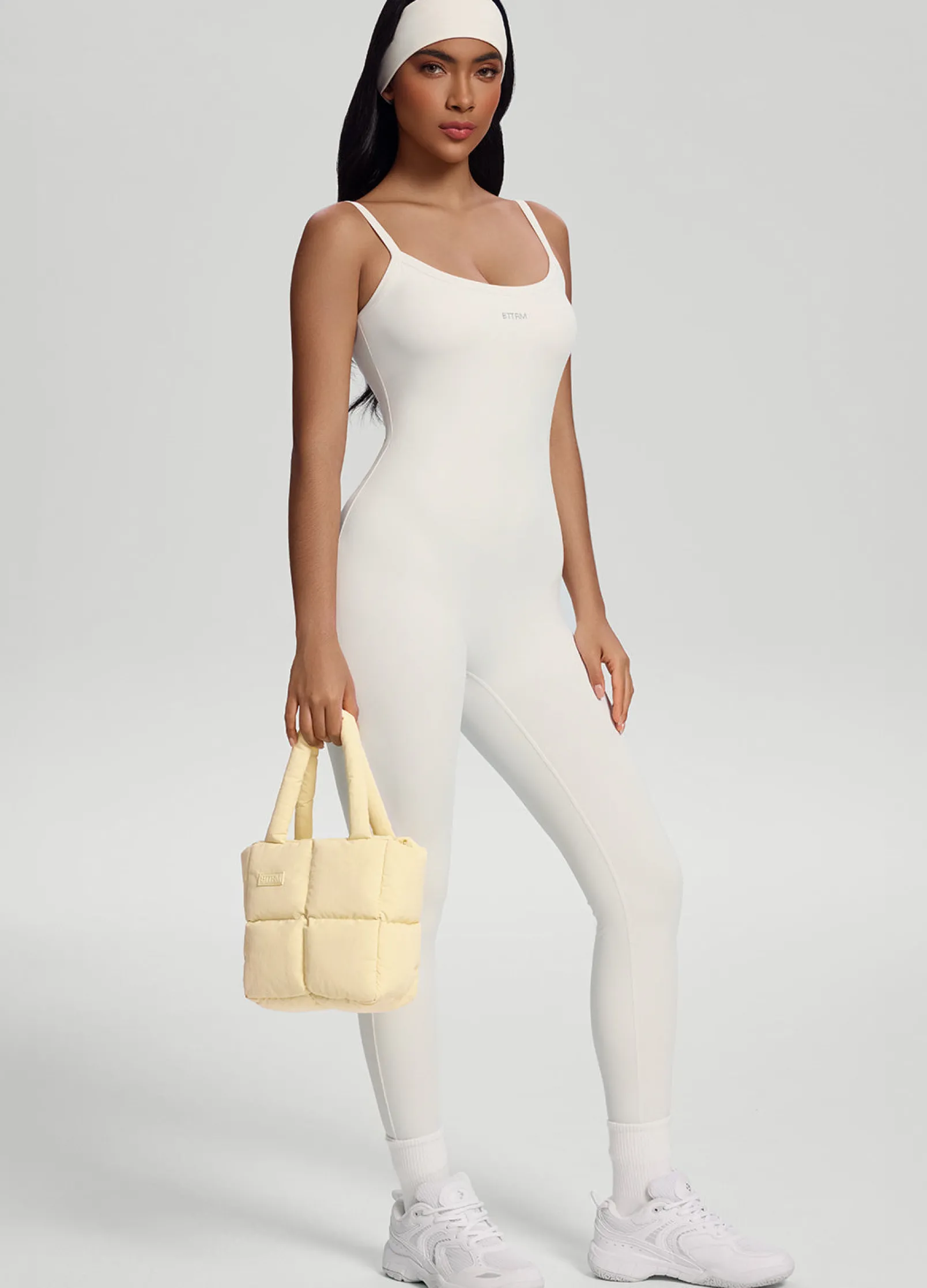 Pufftasche im Marshmallow-Look