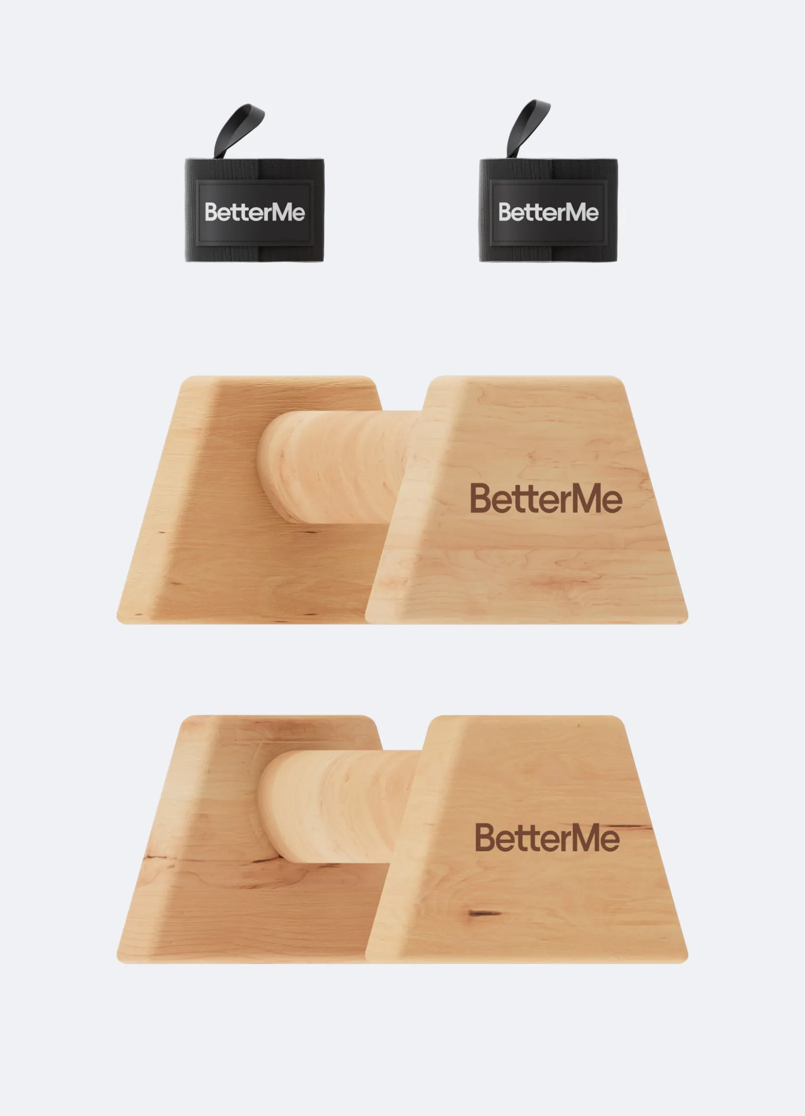Push-up Griffe aus Holz