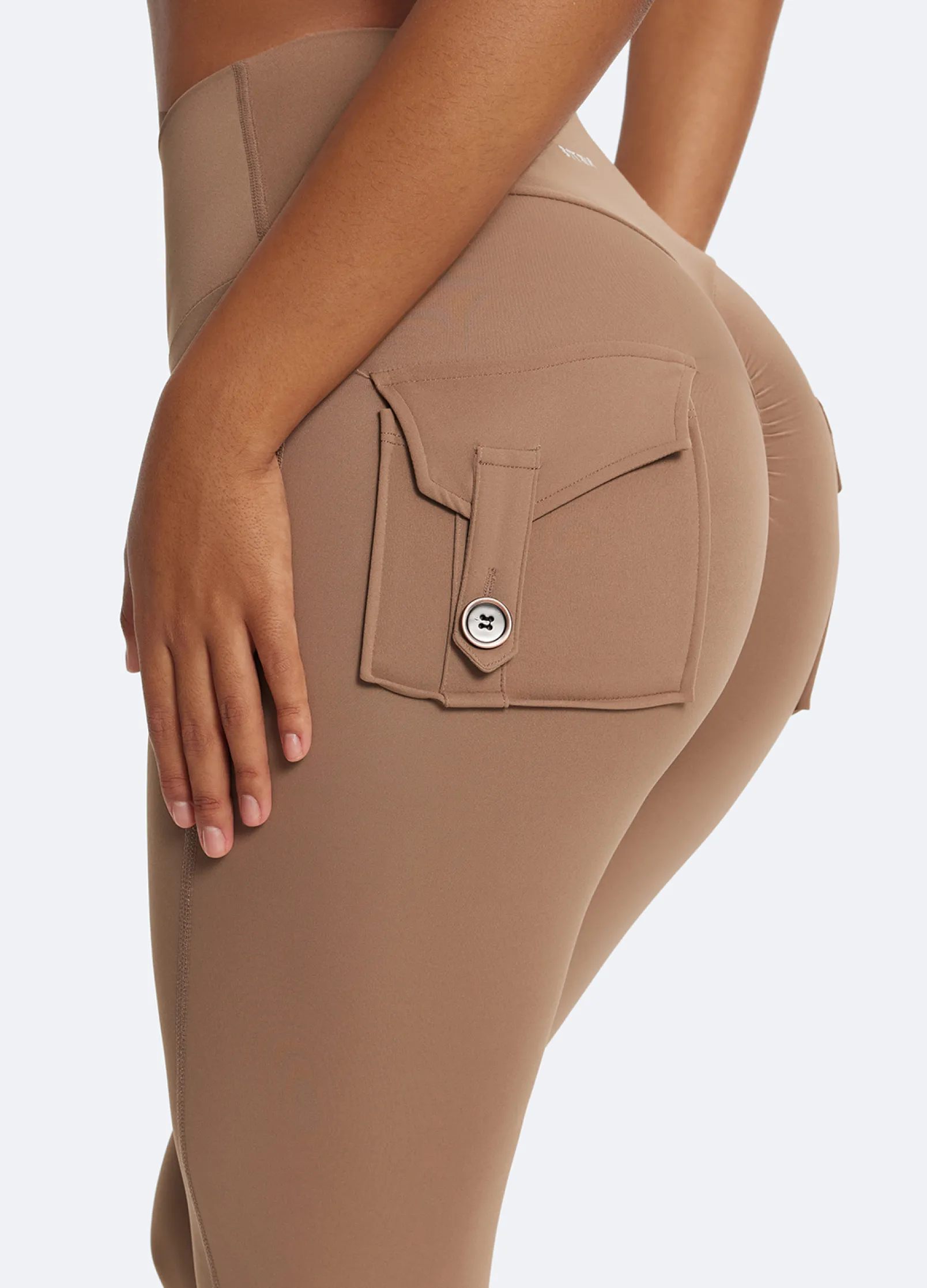 Push-up-Leggings mit Gesäßtaschen