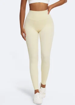 Push-up-Leggings mit V-Naht