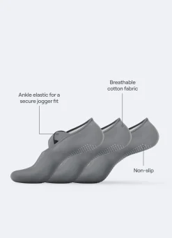 Rutschfeste Pilates-Socken | 3er-Pack