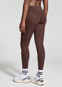 Scrunch-Leggings mit V-Bund