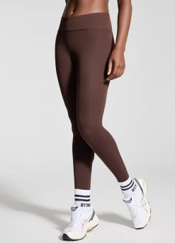 Scrunch-Leggings mit V-Bund