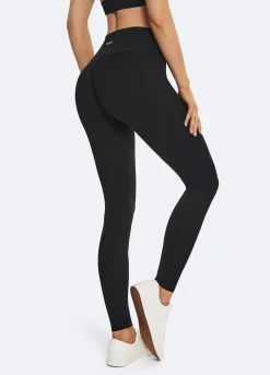 Scrunch-Leggings mit V-Bund