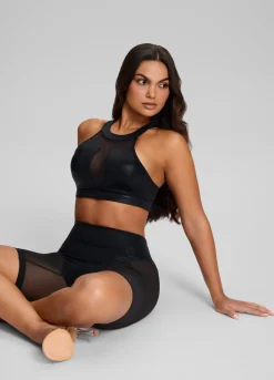 Sculpt High-Neck Top