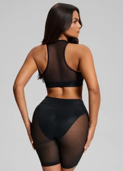 Sculpt High-Neck Top