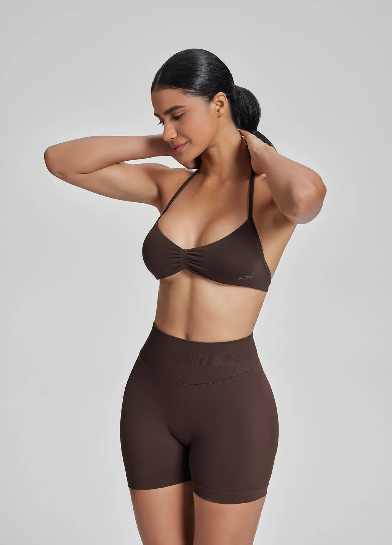 SculptMe High Waisted Butt Lifting Tummy Control Shaping Training Shorts 4.5