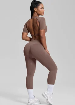 SculptMe High Waisted Butt Lifting Tummy Control Shaping Training Leggings