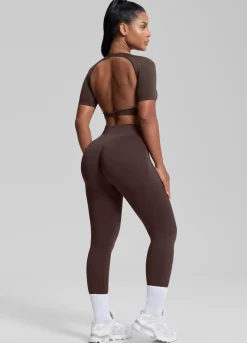 SculptMe High Waisted Butt Lifting Tummy Control Shaping Training Leggings