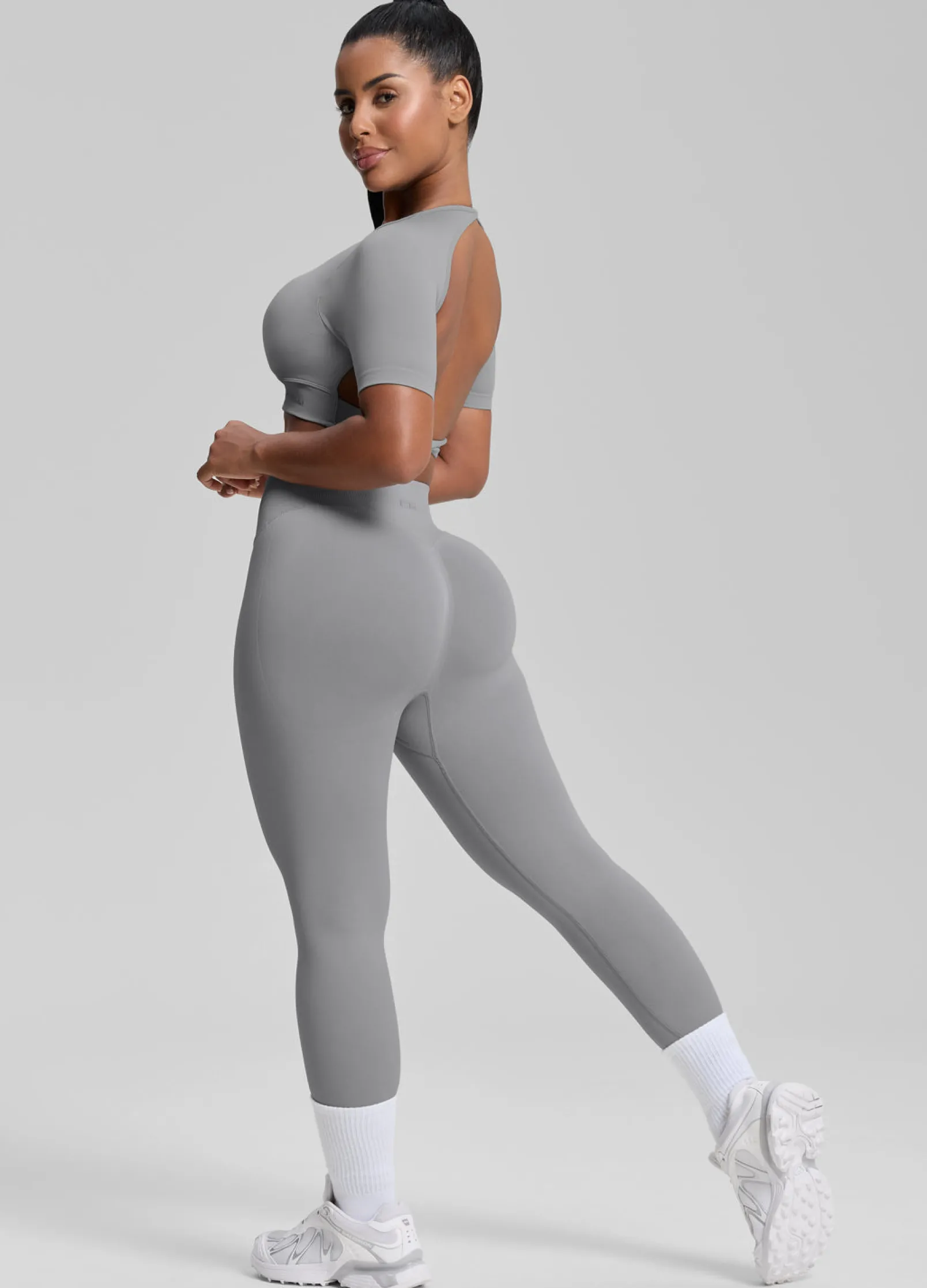 SculptMe High Waisted Butt Lifting Tummy Control Shaping Training Leggings