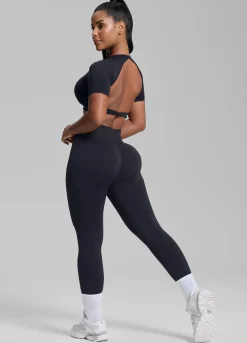 SculptMe High Waisted Butt Lifting Tummy Control Shaping Training Leggings