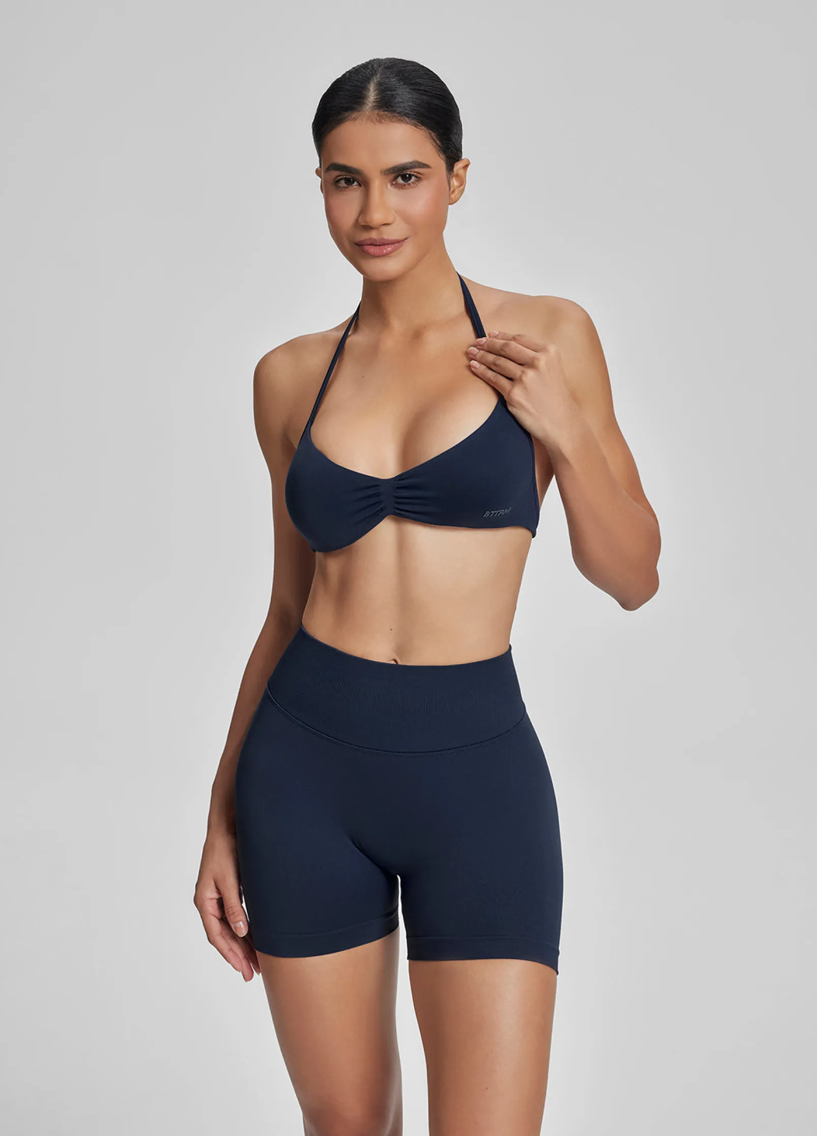 SculptMe High Waisted Butt Lifting Tummy Control Shaping Training Shorts 4.5
