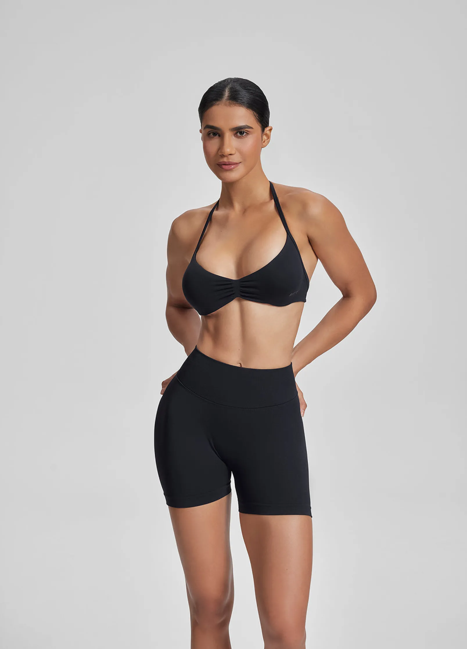 SculptMe High Waisted Butt Lifting Tummy Control Shaping Training Shorts 4.5