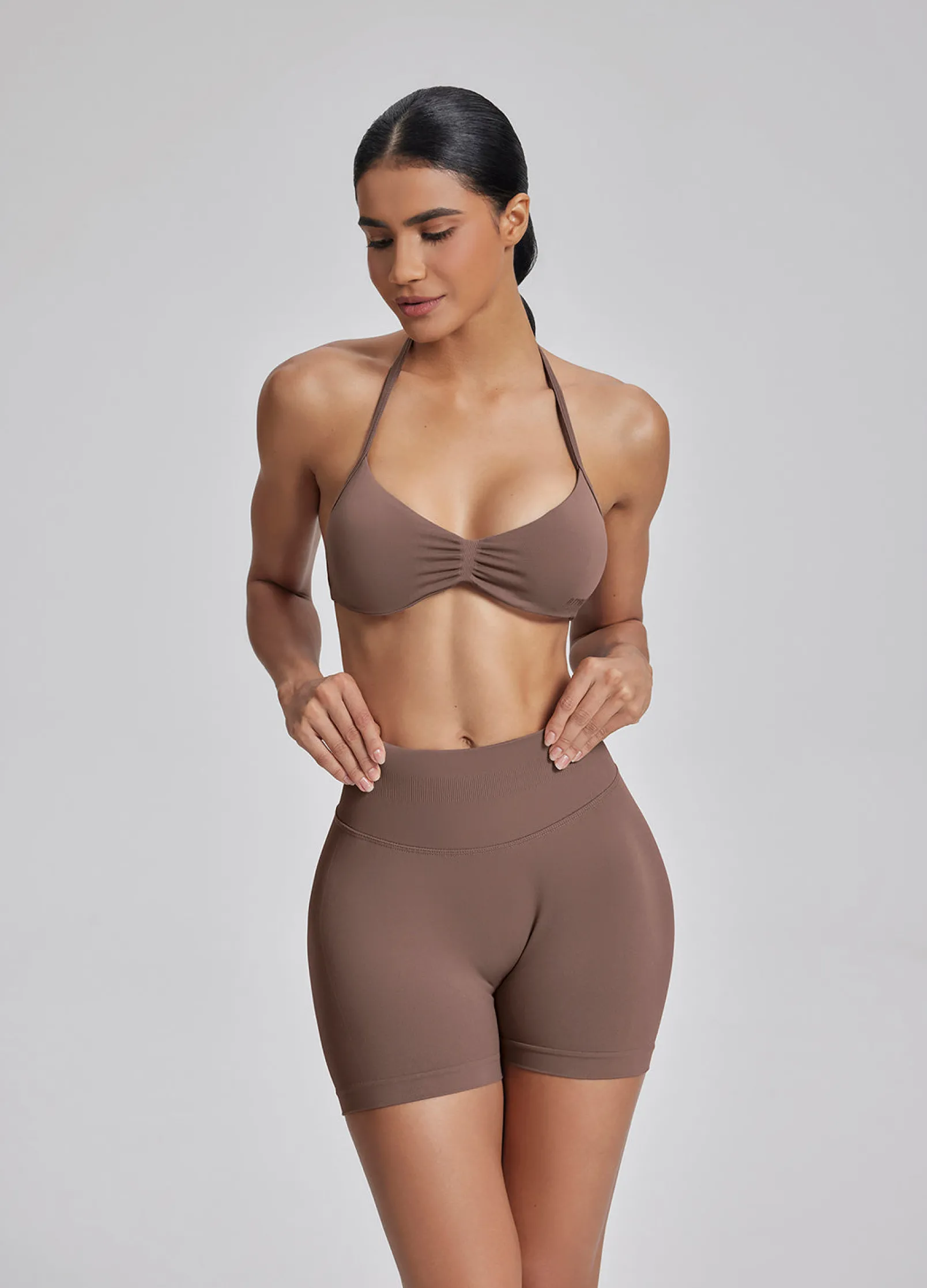SculptMe High Waisted Butt Lifting Tummy Control Shaping Training Shorts 4.5