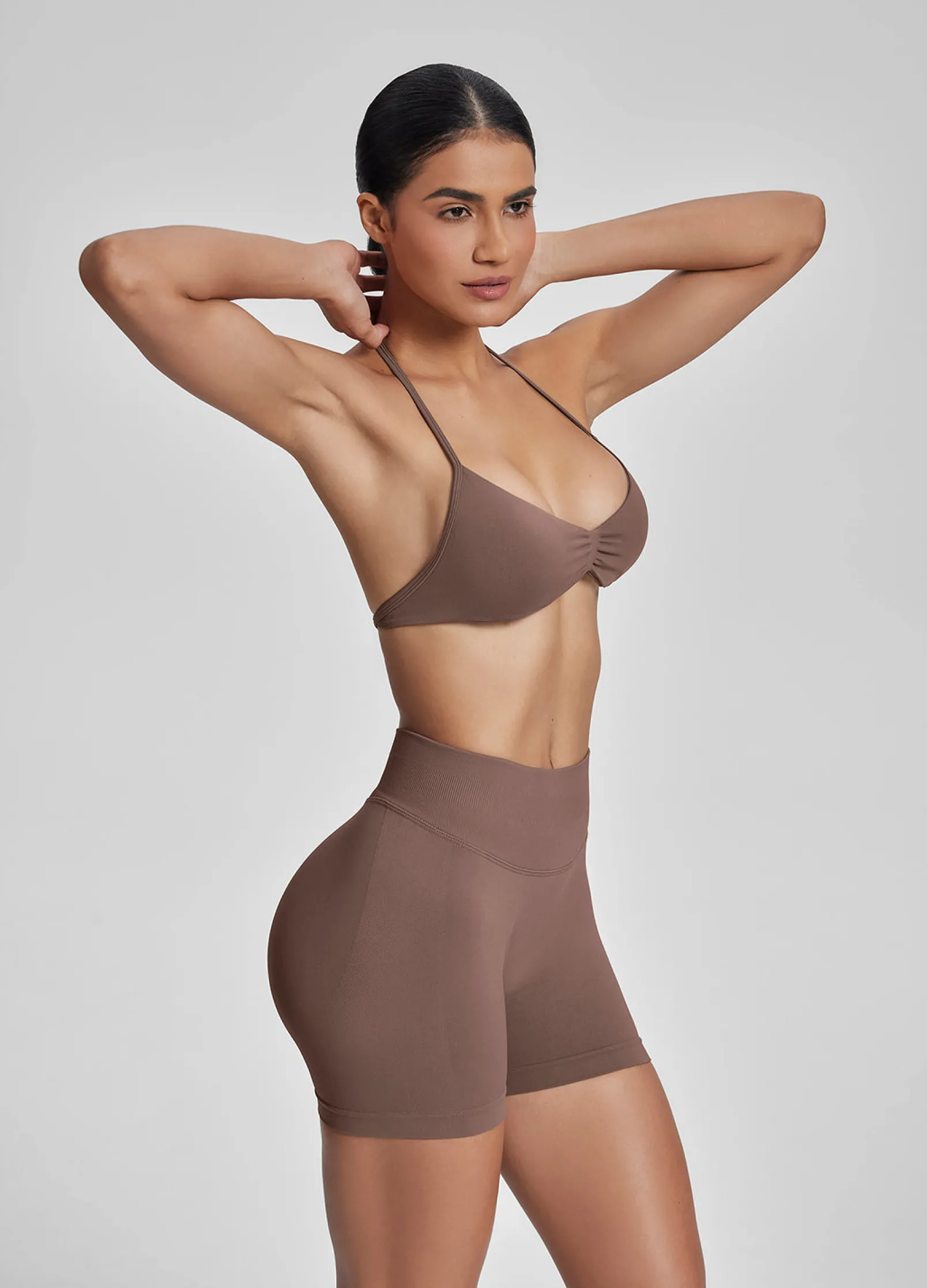 SculptMe High Waisted Butt Lifting Tummy Control Shaping Training Shorts 4.5