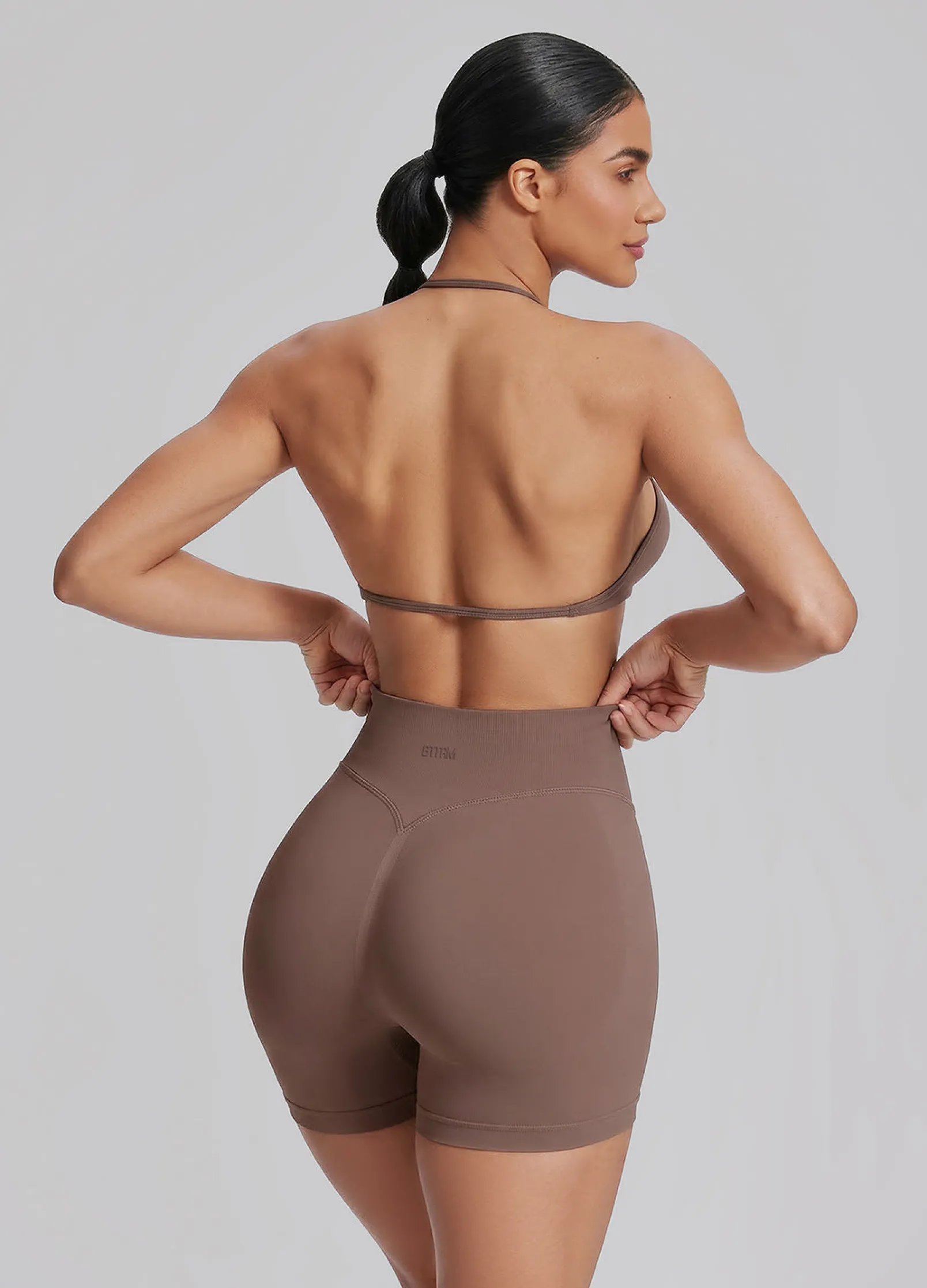 SculptMe High Waisted Butt Lifting Tummy Control Shaping Training Shorts 4.5